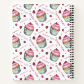 Carnet Watercolor cupcakes (Dos)