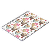 Carnet Watercolor cupcakes (Côté gauche)