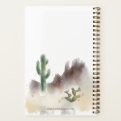 Carnet Watercolor Desert | 5,5 x 8,5 | Collège (Verso)