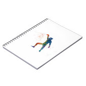 Carnet watercolor fencing (Côté gauche)