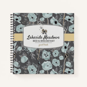 Carnet Watercolor Floral Poppy Vacances Location de vacan
