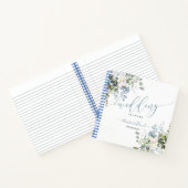 CARNET WATERCOLOR FOLIOR DUSTY BLUE GUM WEDDING PLANNER (Intérieur)