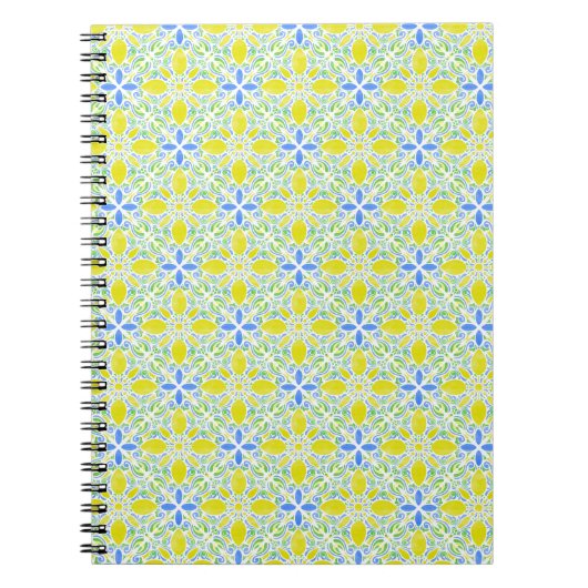 Carnet Watercolor Geo _ Citrus (Devant)