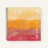 Carnet Watercolor Gradient (Devant)