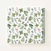 Carnet Watercolor Sage Green Botanical Garden Notes (Dos)