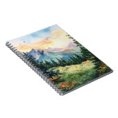 Carnet Watercolor Summer Mountain (Côté Droit)