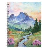 Carnet Watercolor Summer Mountain (Devant)