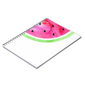 Carnet Watercolor Watermelon (Côté gauche)