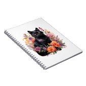 Carnet Watercolour Black Cat (Côté Droit)