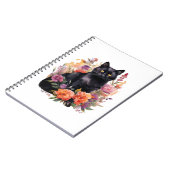 Carnet Watercolour Black Cat (Côté gauche)