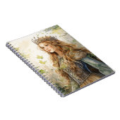 Carnet Watercolour Forest Princess (Côté Droit)