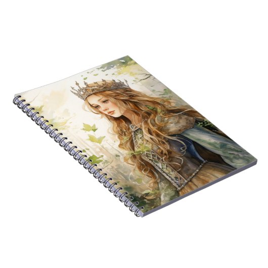 Carnet Watercolour Forest Princess (Côté Droit)