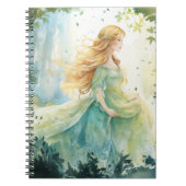 Carnet Watercolour Forest Princess (Devant)