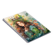 Carnet Watercolour Forest Princess (Côté Droit)