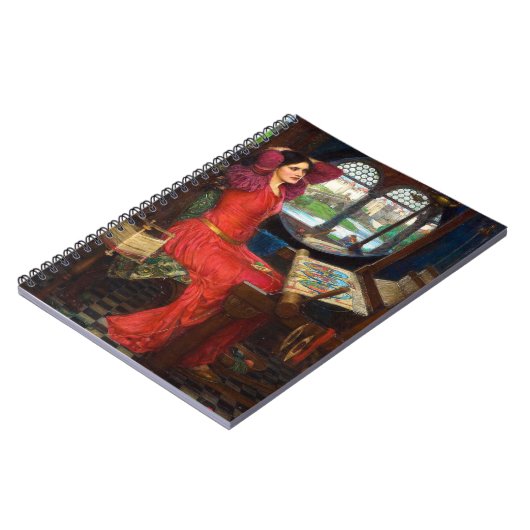 Carnet Waterhouse I Am Half-Sick of Shadows (Côté gauche)