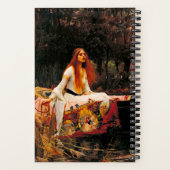 Carnet Waterhouse Lady of Shalott (Verso)