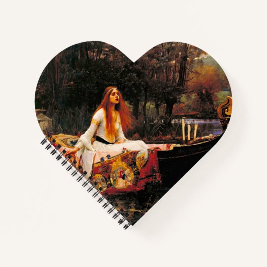 Carnet Waterhouse Lady of Shalott (Devant)