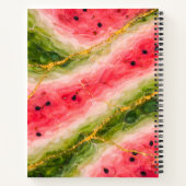 Carnet Watermelon Marble with Gold Veining (Dos)