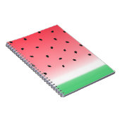Carnet Watermelon Ombre Stripes (Côté Droit)