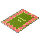 Carnet Watermelon Pink Multi Text Center (Côté gauche)