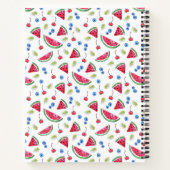 Carnet Watermelon Recettes Favorites Personnalisées (Dos)