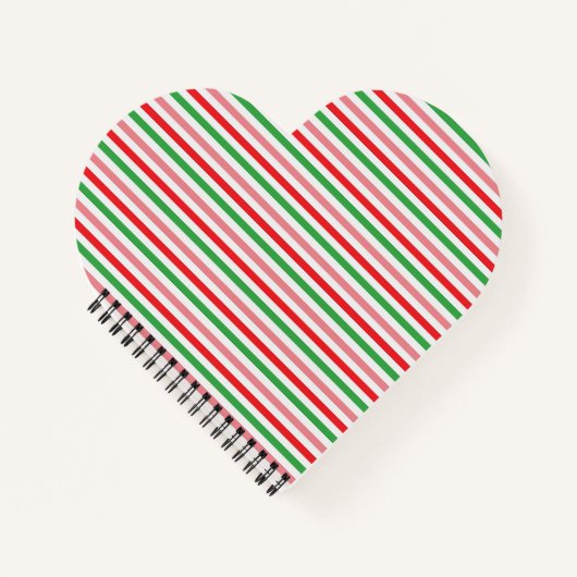 Carnet Watermelon Summer Stripes Papier numérique (Devant)