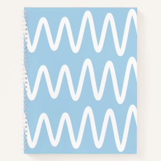 Carnet Wave No. 3 - Notebook (Dusty Blue)