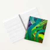 Carnet Wavy - Green Leaf Edition Spiral (Intérieur)