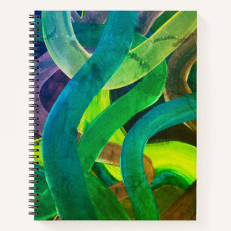 Carnet Wavy - Green Leaf Edition Spiral