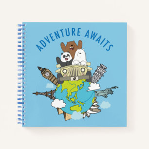 Carnet We Bare Bears - Adventure Await