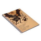 Carnet Web Halloween Samhain Fairy Owl Spider (Côté Droit)