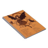 Carnet Web Halloween Samhain Fairy Owl Spider (Côté Droit)