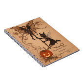 Carnet Web Halloween Samhain Fairy Owl Spider (Côté Droit)
