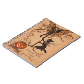 Carnet Web Halloween Samhain Fairy Owl Spider (Côté gauche)