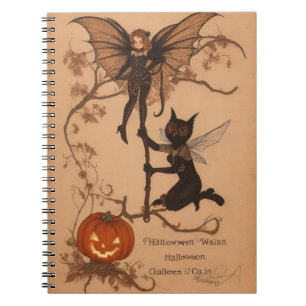 Carnet Web Halloween Samhain Fairy Owl Spider