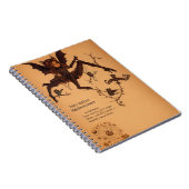 Carnet Web Halloween Samhain Fairy Owl Spider (Côté Droit)