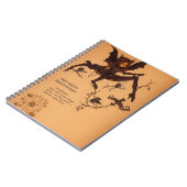 Carnet Web Halloween Samhain Fairy Owl Spider (Côté gauche)