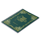 Carnet Wedding Monogram Classic (Côté gauche)