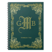 Carnet Wedding Monogram Classic (Devant)