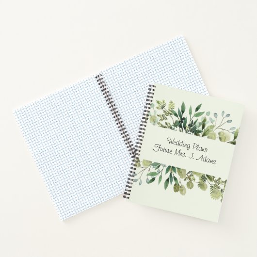 Carnet Wedding Notebook Planner Personalized (Intérieur)