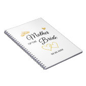 Carnet Wedding Party Role & Date Elegant Design (Côté Droit)