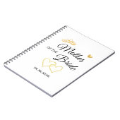 Carnet Wedding Party Role & Date Elegant Design (Côté gauche)