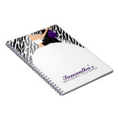 Carnet Wedding planner de jeunes mariés {pourpre foncé} (Côté Droit)
