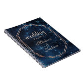 Carnet Wedding planner de la Galaxie céleste Sky Night St (Côté Droit)