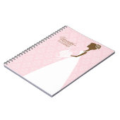 Carnet Wedding planner de la silhouette de la jeune (Côté gauche)
