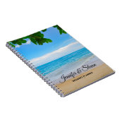Carnet Wedding planner de l'île de vacances Tropical Beac (Côté Droit)