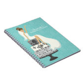 Carnet Wedding planner de mariée Brunette (Côté Droit)