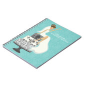 Carnet Wedding planner de mariée Brunette (Côté gauche)