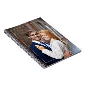 Carnet Wedding planner de monogramme de cadre élégant (Côté Droit)