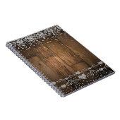 Carnet Wedding planner de Parties scintillant de diamants (Côté Droit)